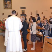 Comunione eucaristica dei consacrati al Sacro Cuore